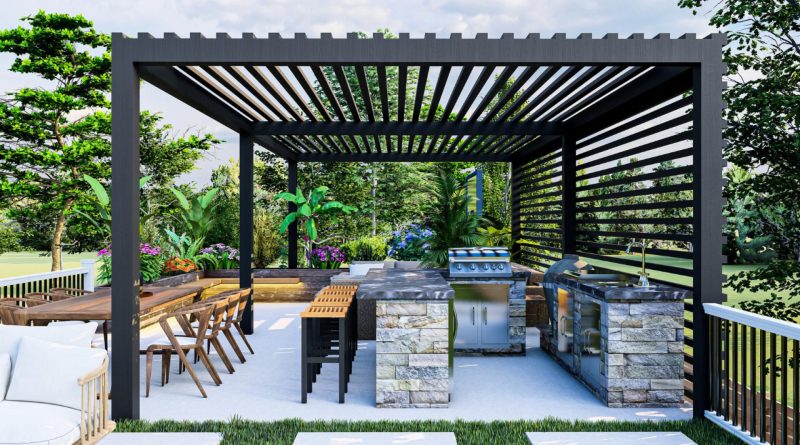 Comment une pergola à toit fixe améliore votre confort extérieur ?